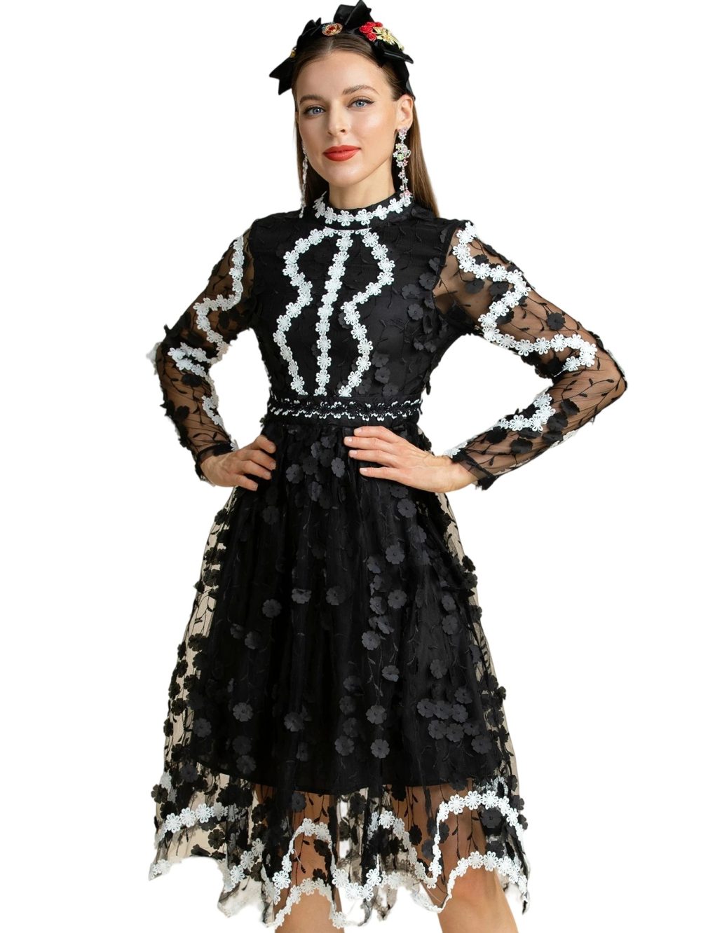 Women's Dresses,Summer Dresses,Party dresses,Lace dress,Mini Dresses,Embroidery Dresses