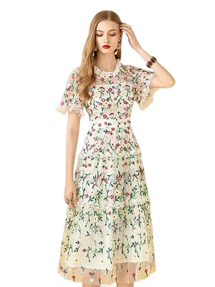 Women's Dresses,Summer Dresses,Party dresses,Lace dress,Mini Dresses,Embroidery Dresses